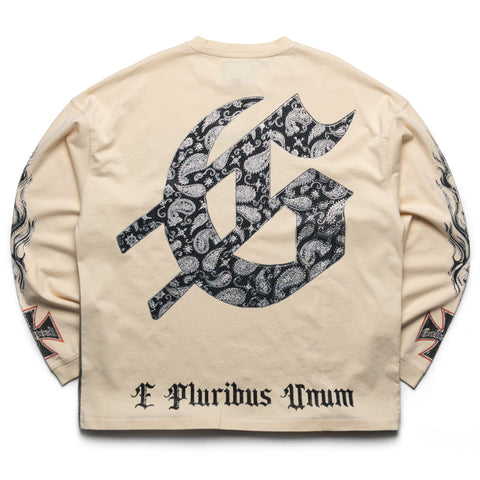 Godspeed New York Hollywood Inferno VVS L/S Tee - Bone