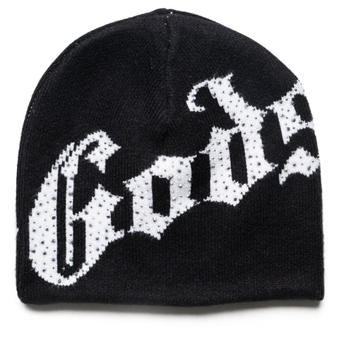 Godspeed New York OG Logo Studded Beanie - Black