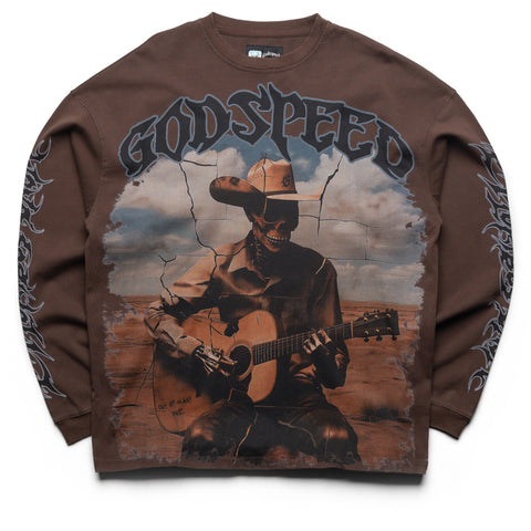 Godspeed New York Virtuoso L/S Tee - Brown