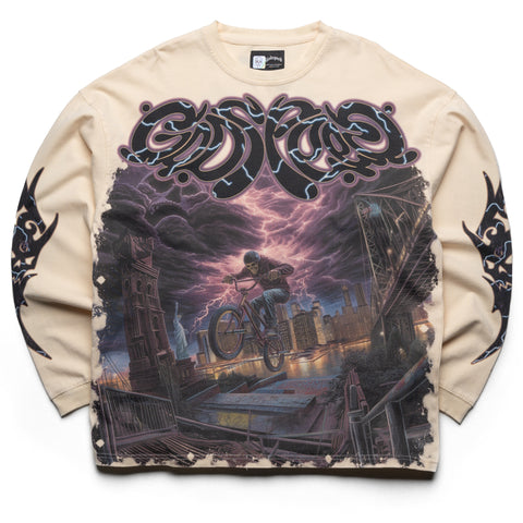 Godspeed New York B.M.X L/S Tee - Bone