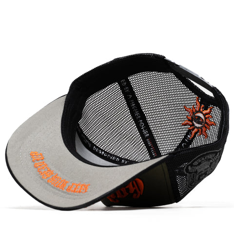 Godspeed New York GS Forever Trucker Hat - Olive/Orange