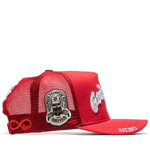 Godspeed New York GS Forever Trucker Hat - Cherry