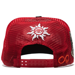 Godspeed New York GS Forever Trucker Hat - Cherry