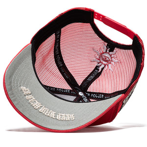 Godspeed New York GS Forever Trucker Hat - Cherry
