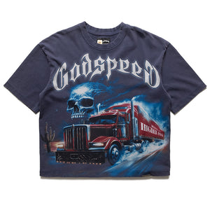 Godspeed New York Interstate Fate Tee - Navy