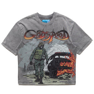 Godspeed New York KHAOS Tee - Grey