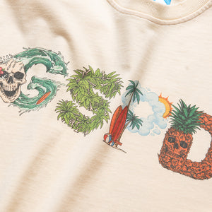 Godspeed New York Surf's Up Tee - Bone