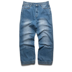 Homme Femme Ornament Denim - Blue
