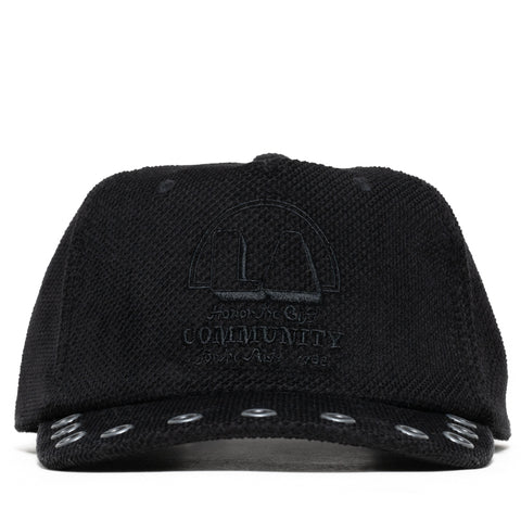 Honor The Gift Eyelet Trucker Cap - Black