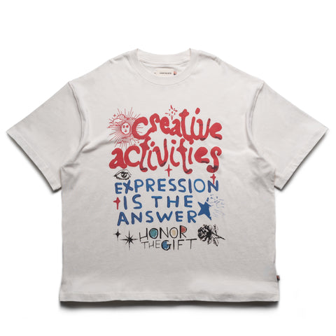 Honor The Gift Creative Activities Tee - Bone