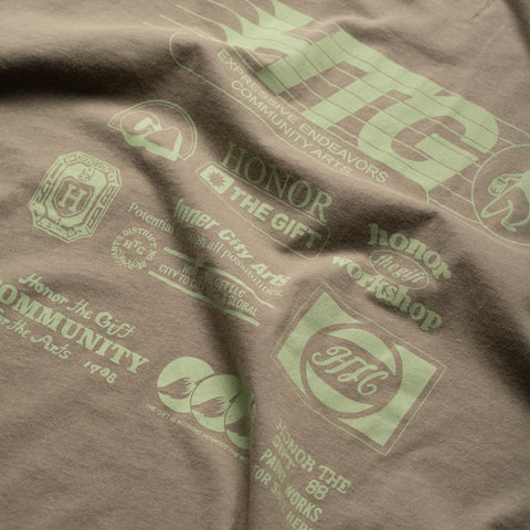 Honor The Gift Paint Works Tee - Taupe