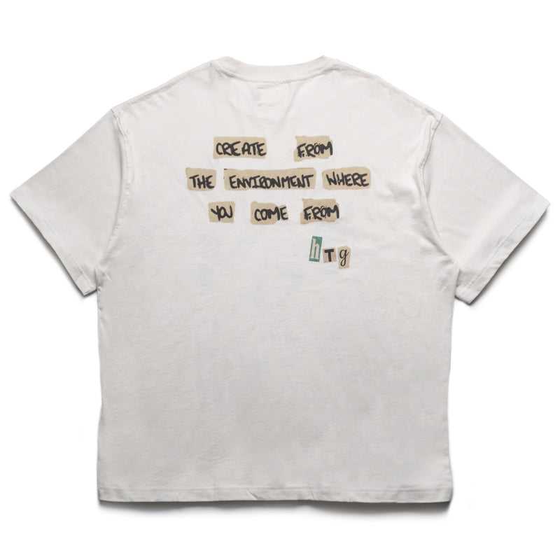 ★Honor The Gift★ M SPIRITUAL CONFLICT SS TEE BONE HTGM241P Honor The Gift Spiritual Conflict SS Tee 'Bone'