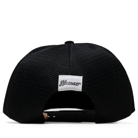 Honor The Gift H Patch Trucker Hat - Black/Navy