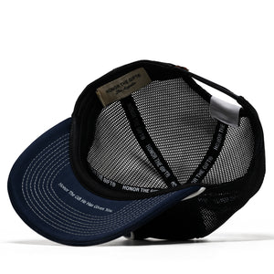 Honor The Gift H Patch Trucker Hat - Black/Navy