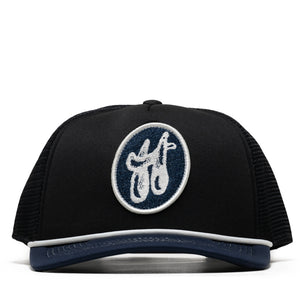 Honor The Gift H Patch Trucker Hat - Black/Navy