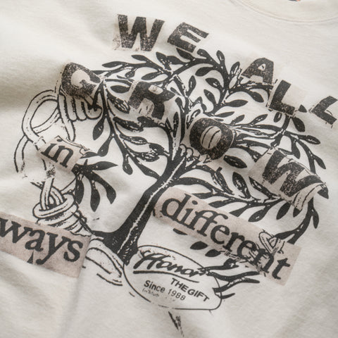 Honor The Gift We All Grow Tee - White