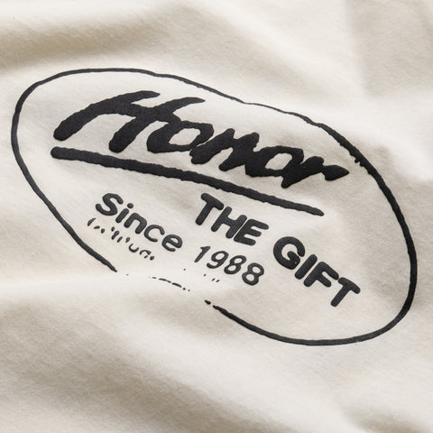 Honor The Gift Just Be L/S Tee - White