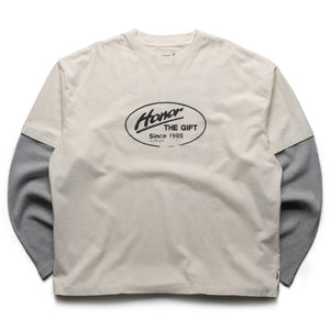Honor The Gift Just Be L/S Tee - White