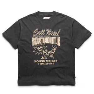Honor The Gift Procastination Hotline Tee - Black