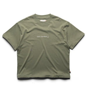 Honor The Gift Don't Overthink It Tee - Sage