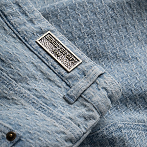 Honor The Gift Vintage Indigo Novelty Shorts - Light Indigo
