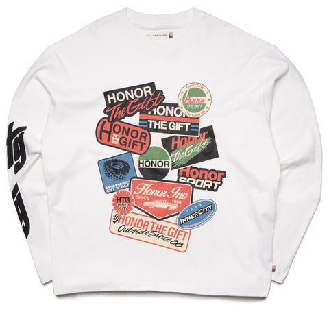 Honor The Gift Fuel L/S Tee - White