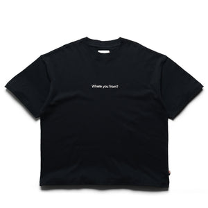 Honor The Gift Where You From Tee - Black