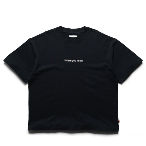 Honor The Gift Where You From Tee - Black