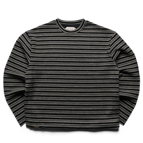Honor The Gift Speak Striped Crew - Black