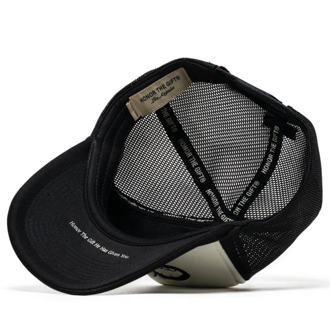 Honor The Gift Speak Trucker Hat - Black