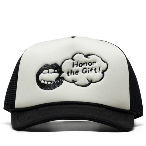 Honor The Gift Speak Trucker Hat - Black