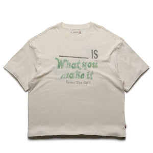 Honor The Gift What You Make It Tee - White