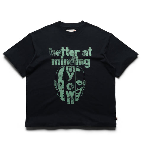 Honor The Gift Better At Minding My Own Tee - Black