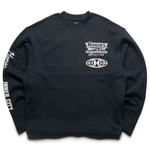 Honor The Gift Mixed Logo Crewneck - Black