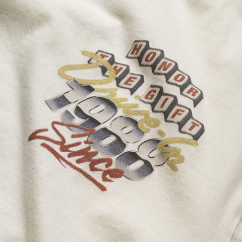 Honor The Gift Feature Presentation Tee - Bone