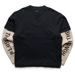 Honor The Gift Honor Double Sleeve Tee - Black