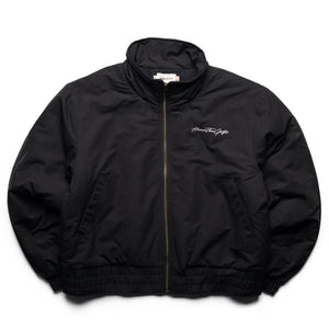 Honor The Gift Script Puffer Jacket - Black