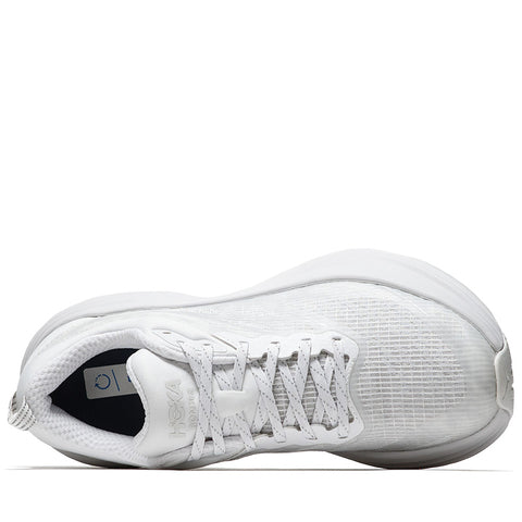 Hoka U Bondi 8 TS Caged - White/Cosmic Grey