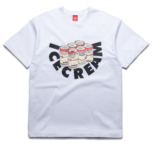 Ice Cream Six Pack Tee - White