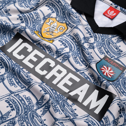 Ice Cream Stacks Knit Jersey - Antique White
