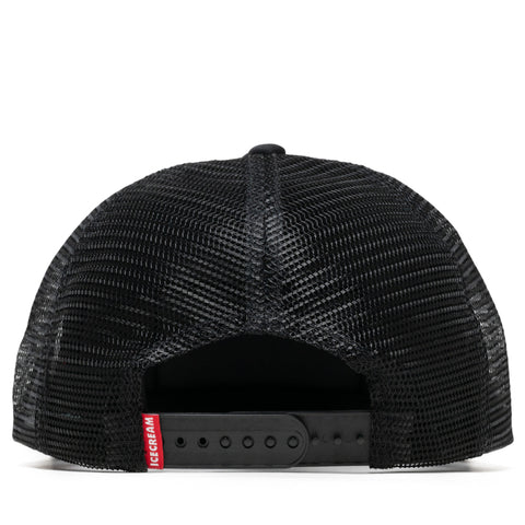 Ice Cream Squeeze Trucker Hat - Black