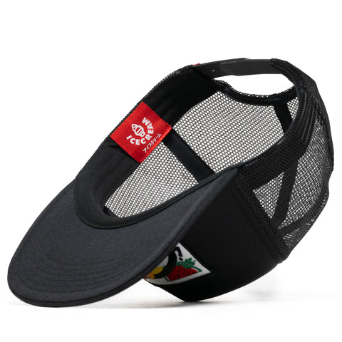 Ice Cream Squeeze Trucker Hat - Black