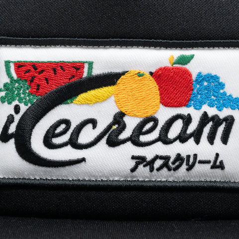 Ice Cream Squeeze Trucker Hat - Black
