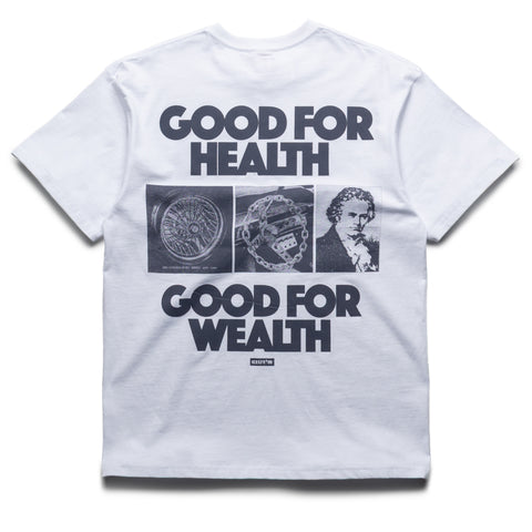 Ice Cream Good For Health Tee - White