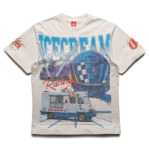 Ice Cream Racing Knit Tee - Antique White
