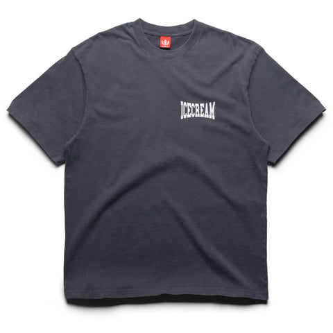 Ice Cream Options Knit Tee - Charcoal Art