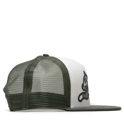 Ice Cream RD Trucker Hat - Bronze Green