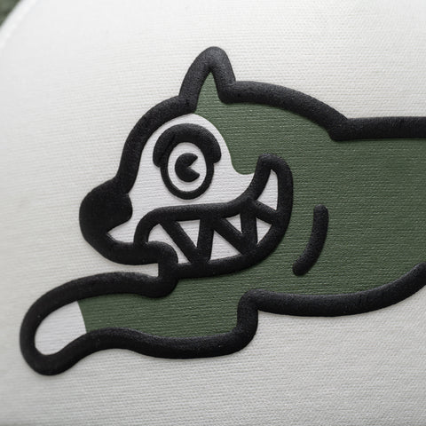 Ice Cream RD Trucker Hat - Bronze Green