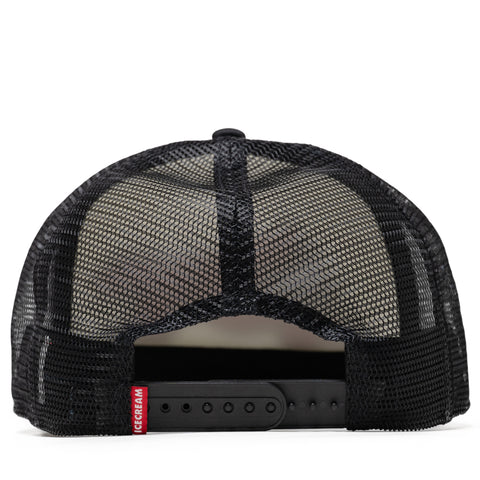 Ice Cream RD Trucker Hat - Black