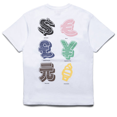 Ice Cream Cash Rules Tee - White
